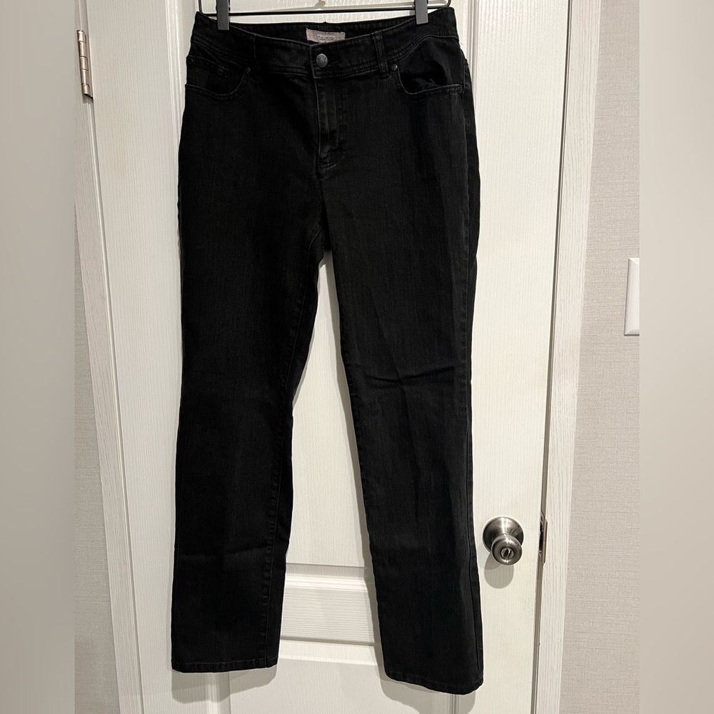 Chico's Black Skinny Jeans Modern Fit